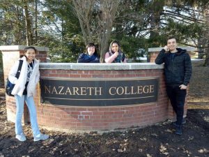 Global UGRAD students at Nazareth College
