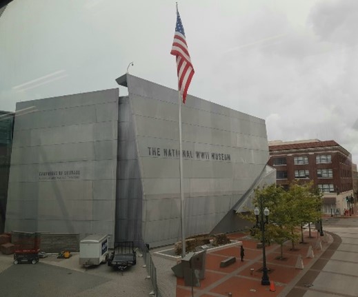 Picture of the outside of a museum building
